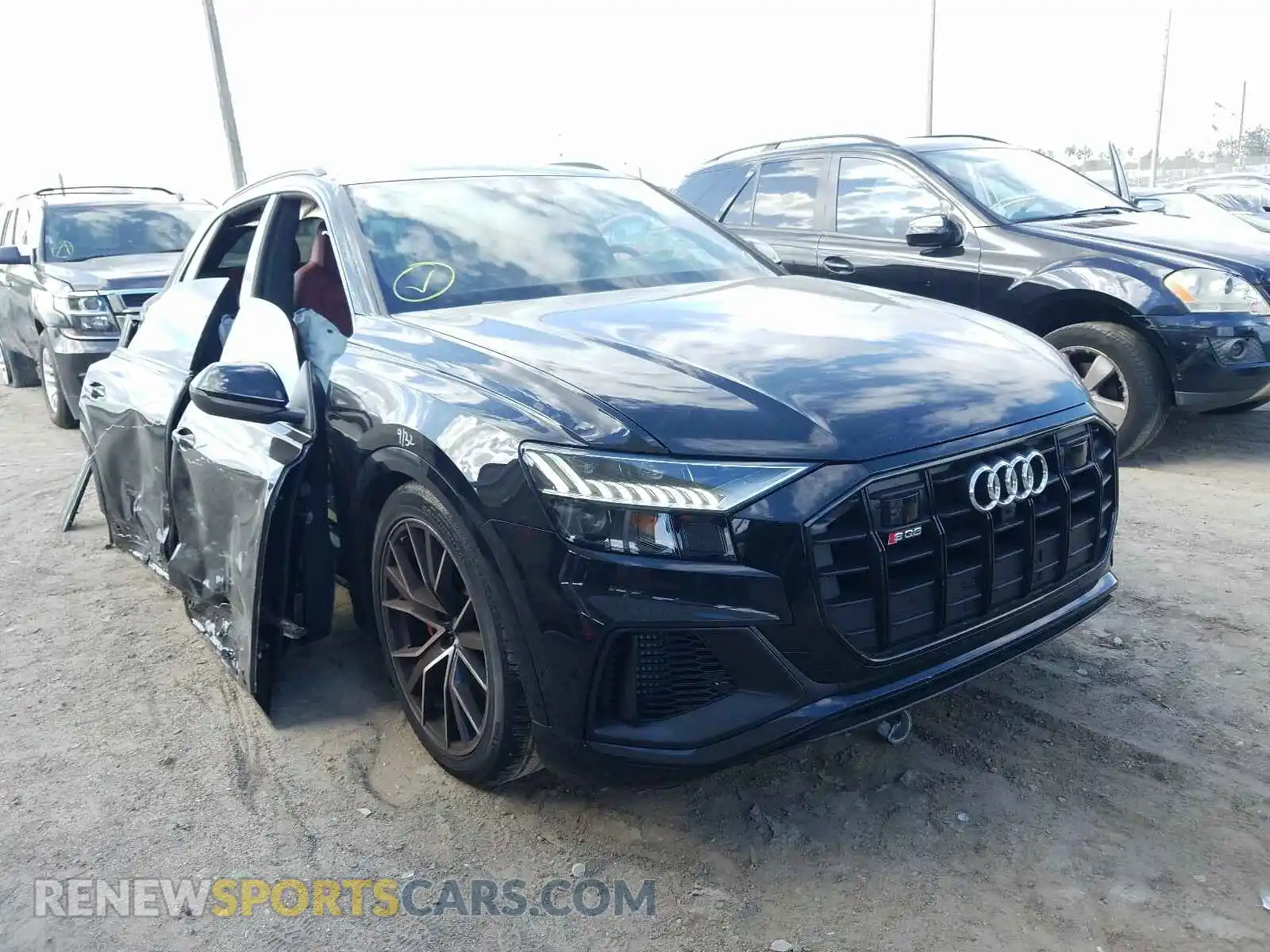 1 Photograph of a damaged car WA1CWBF14MD008196 AUDI SQ8 2021