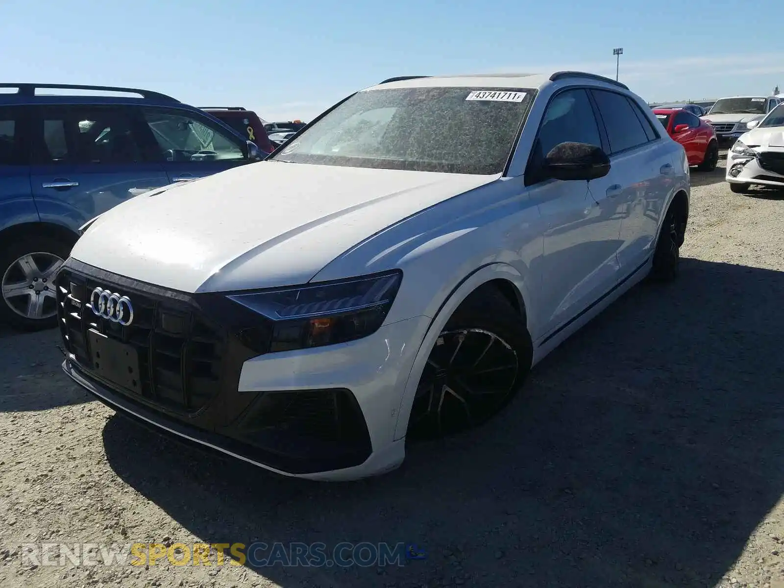 2 Photograph of a damaged car WA1CWBF15MD001645 AUDI SQ8 2021