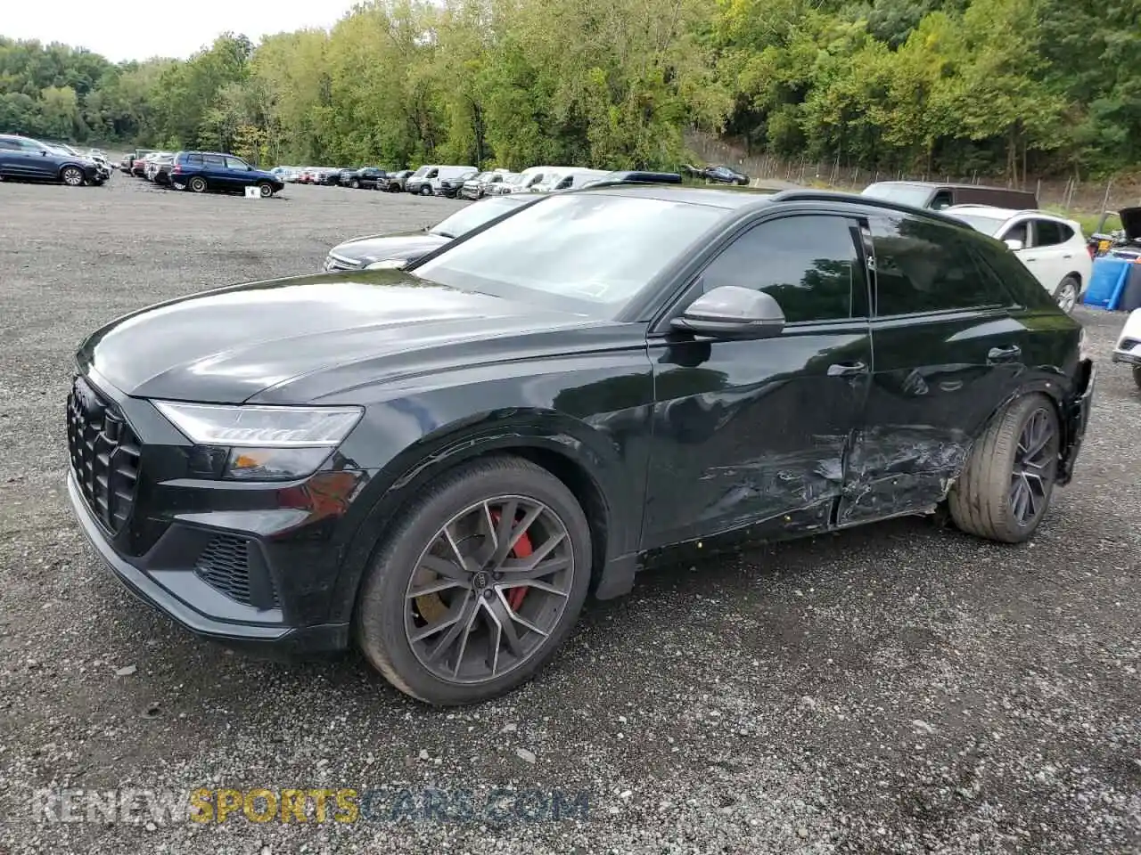 1 Photograph of a damaged car WA1AWBF17PD044797 AUDI SQ8 2023