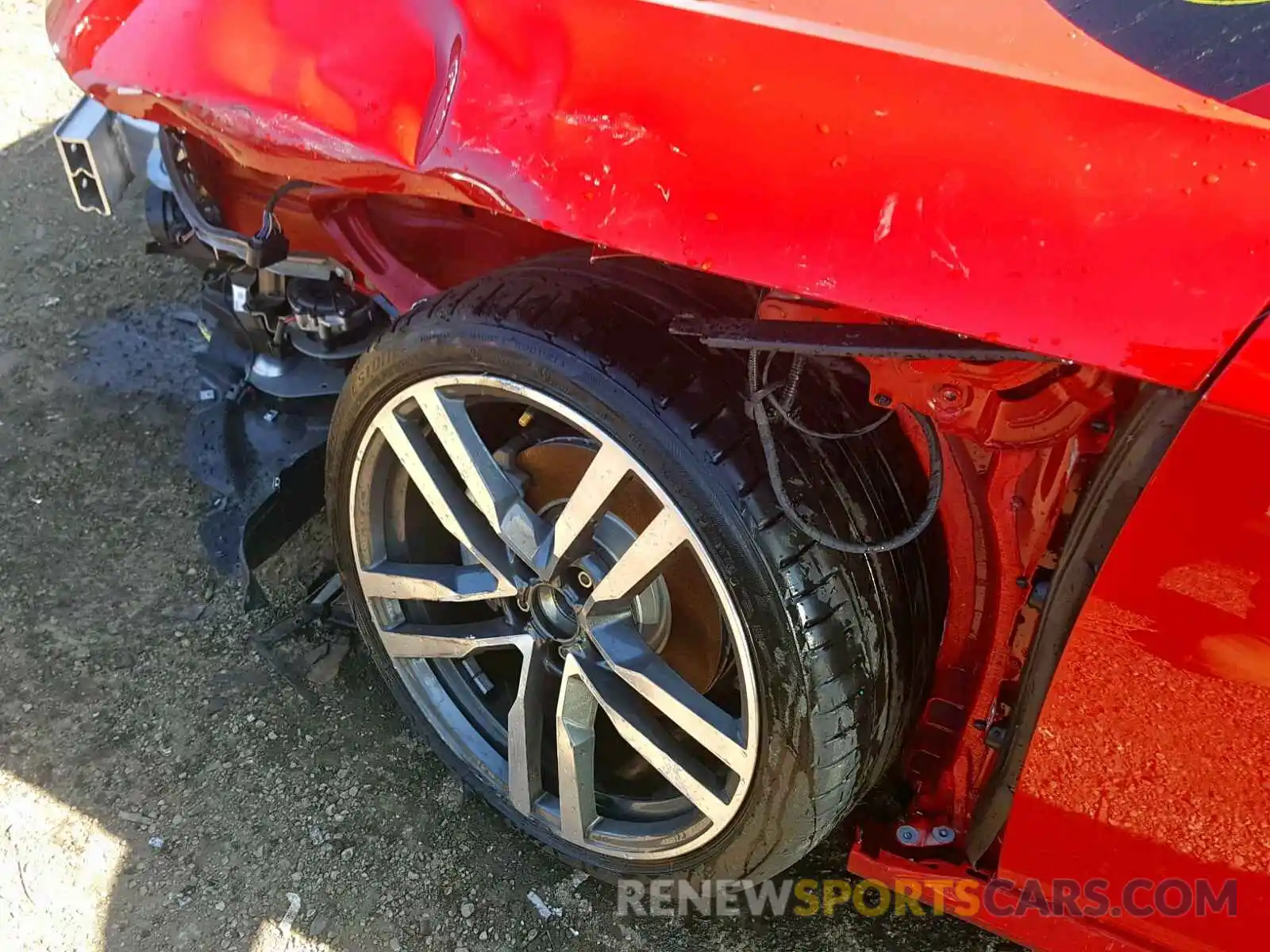9 Photograph of a damaged car TRUTECFV2K1005416 AUDI TT 2019