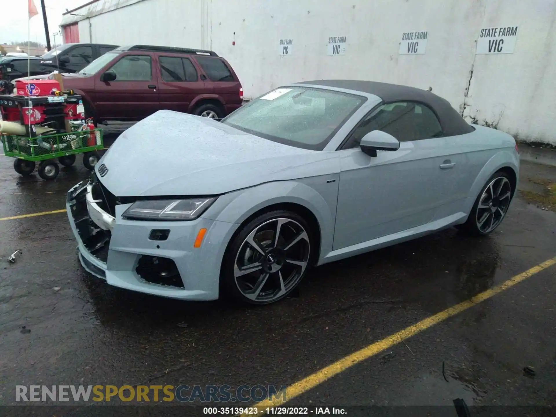 2 Photograph of a damaged car TRUTECFV7K1002897 AUDI TT ROADSTER 2019