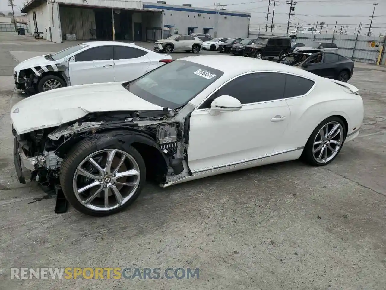 1 fotografías del automóvil dañado SCBCG2ZG1LC075896 BENTLEY CONTINENTA 2020