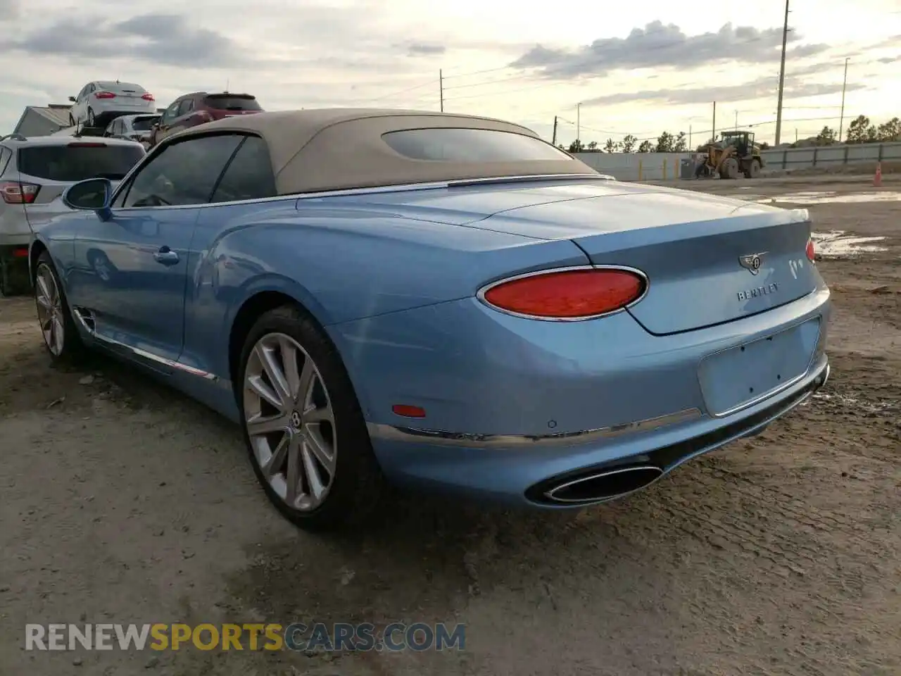 3 fotografías del automóvil dañado SCBDB4ZG1LC077095 BENTLEY CONTINENTA 2020
