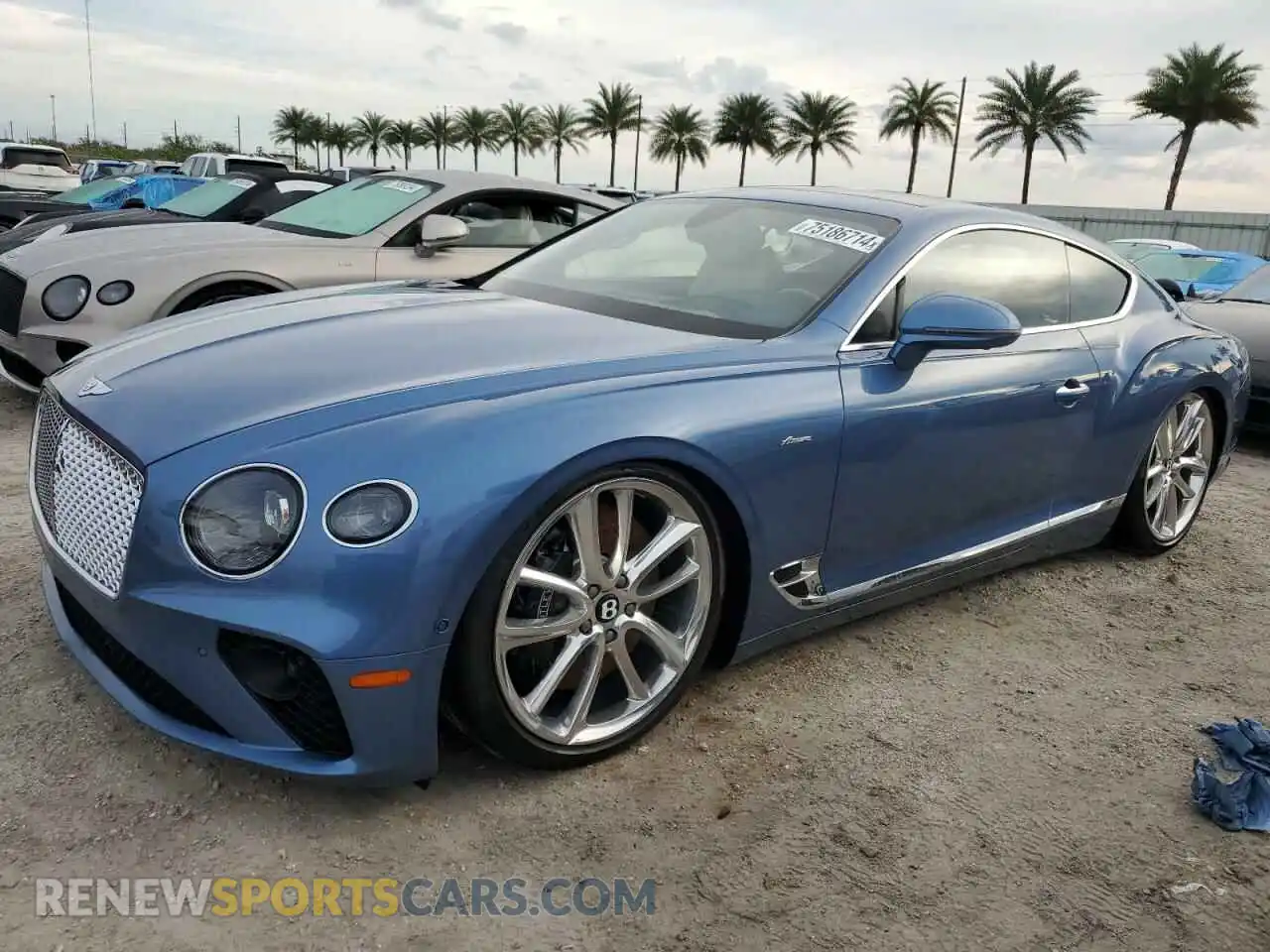 1 fotografías del automóvil dañado SCBCG2ZGXPC005562 BENTLEY CONTINENTA 2023