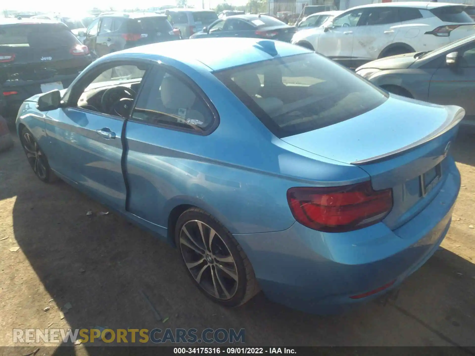 3 Photograph of a damaged car WBA2J1C56KVB98771 BMW 2 SERIES 2019