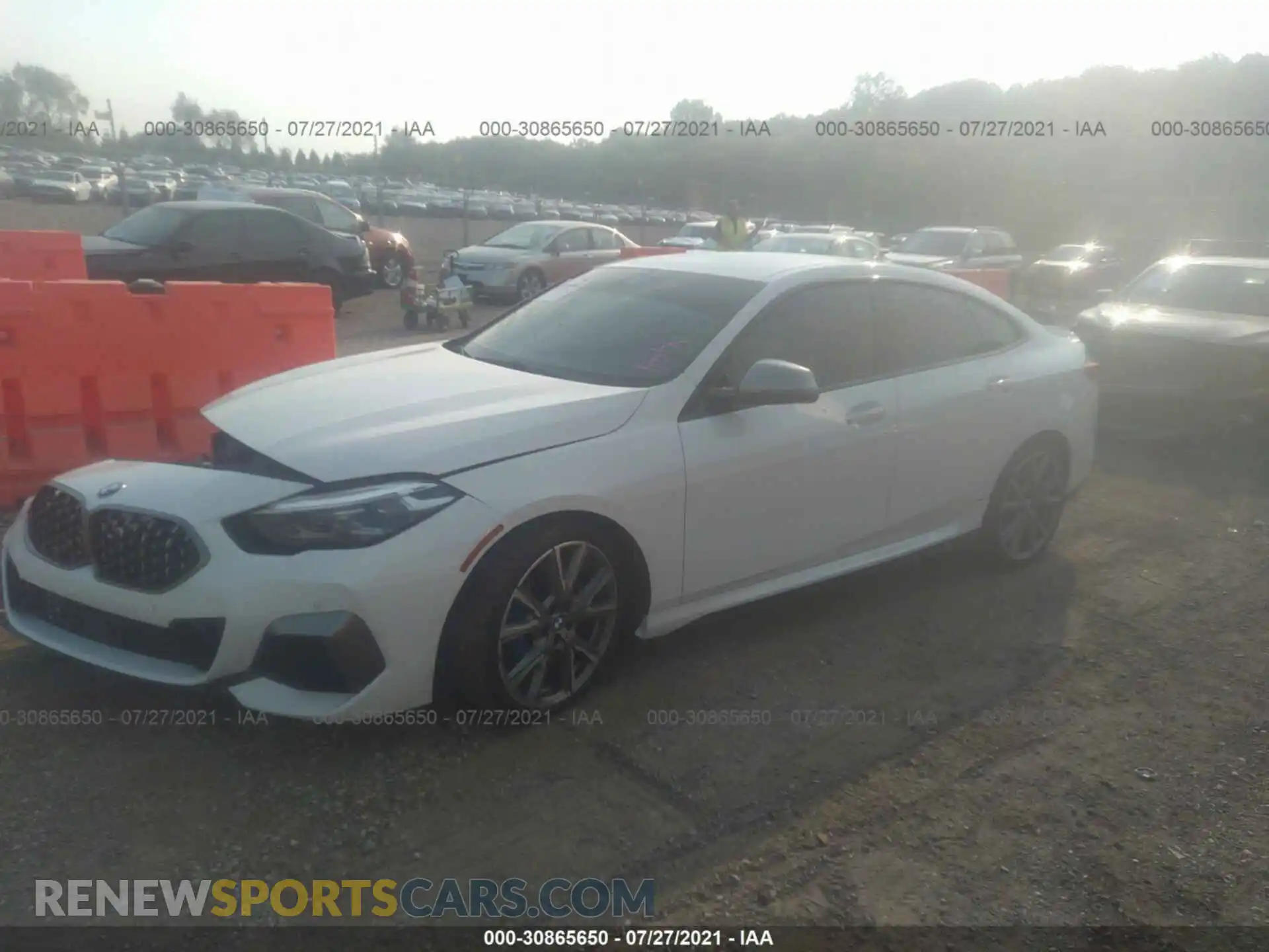 2 Photograph of a damaged car WBA13AL01L7F35346 BMW 2 SERIES 2020