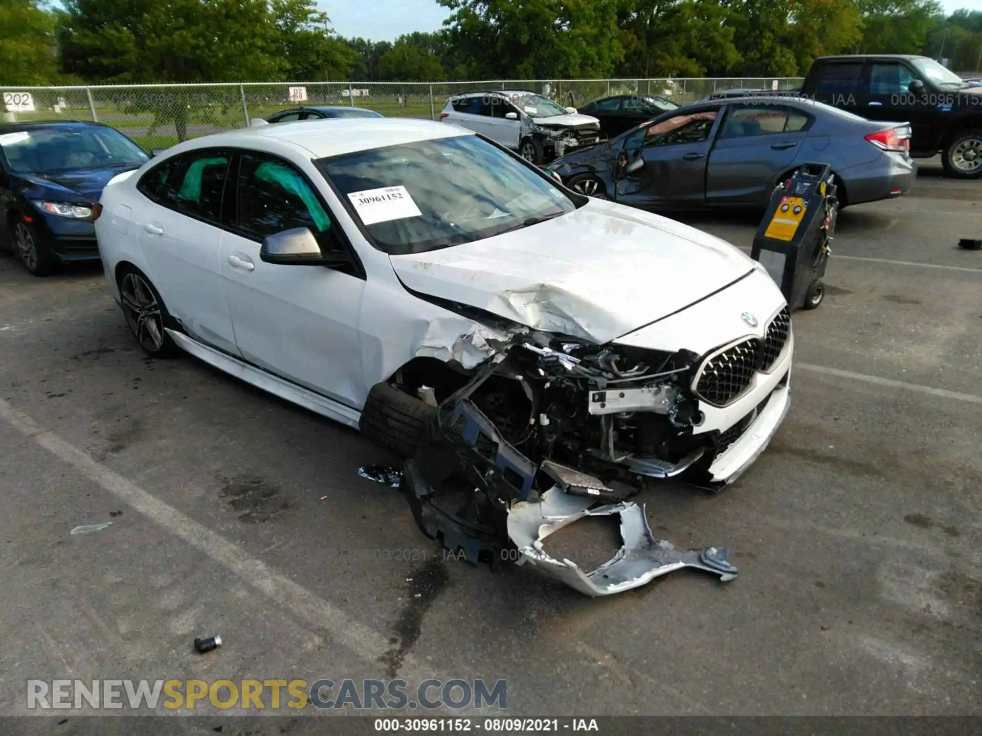 1 Photograph of a damaged car WBA13AL06L7F63062 BMW 2 SERIES 2020
