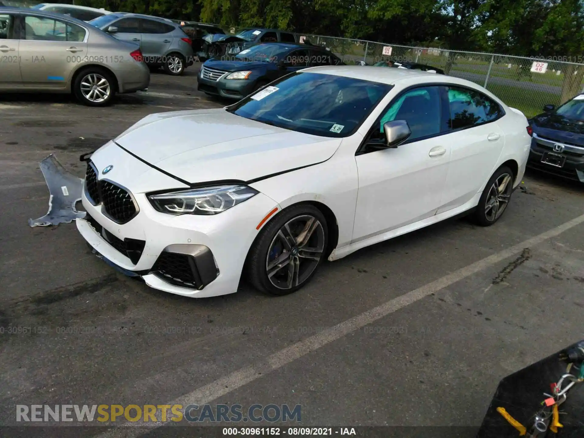 2 Photograph of a damaged car WBA13AL06L7F63062 BMW 2 SERIES 2020