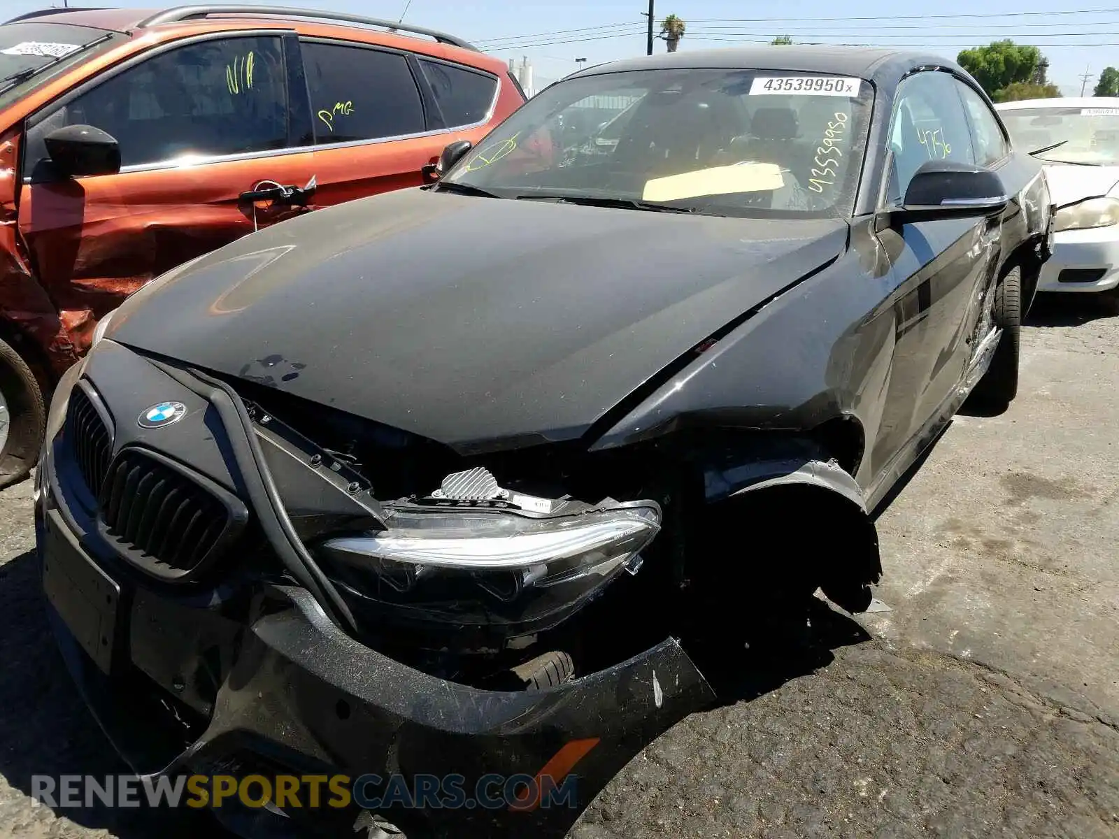 2 fotografías del automóvil dañado WBA2J1C04L7E72432 BMW 2 SERIES 2020