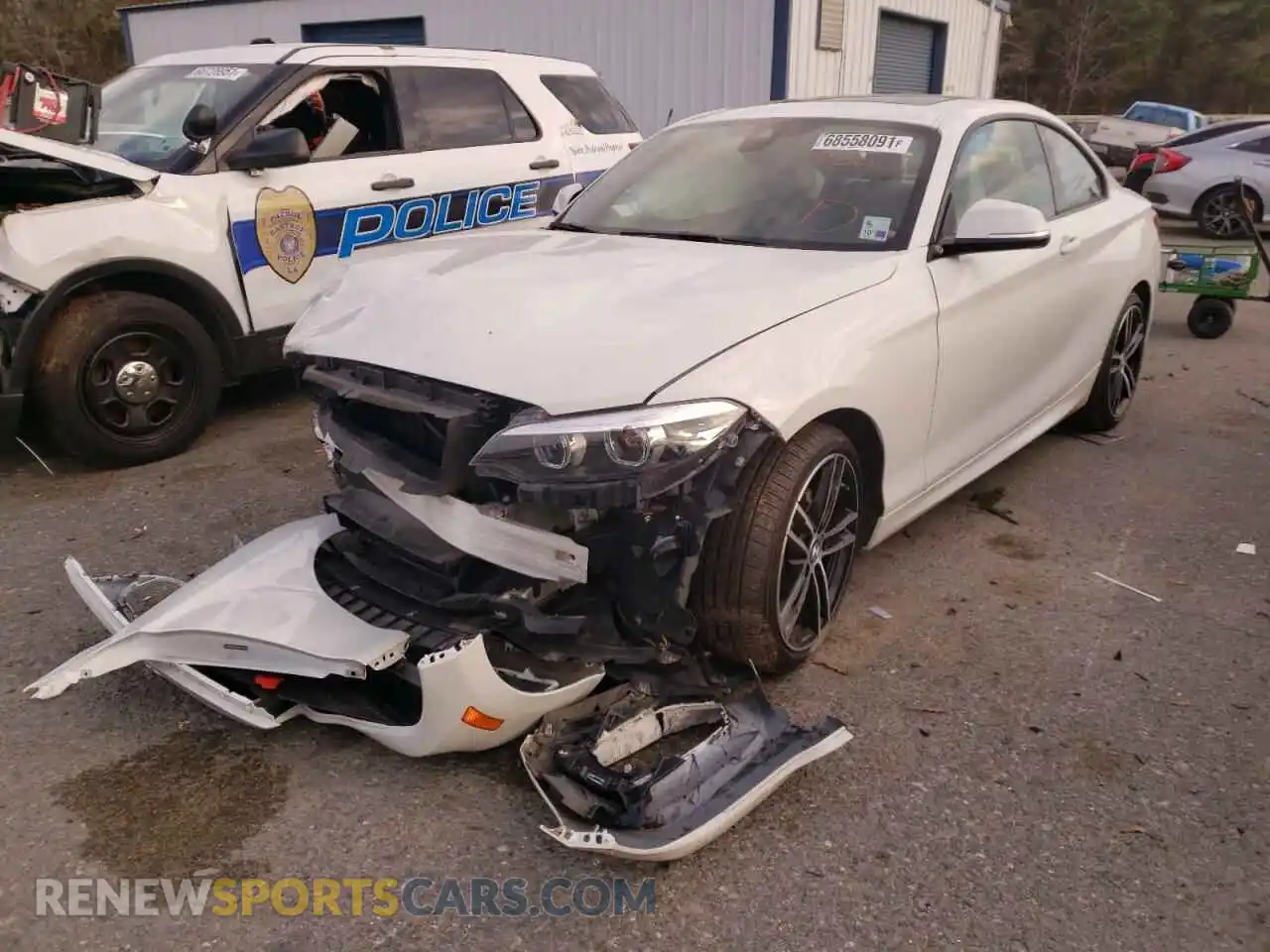 2 Photograph of a damaged car WBA2J1C08L7E56167 BMW 2 SERIES 2020