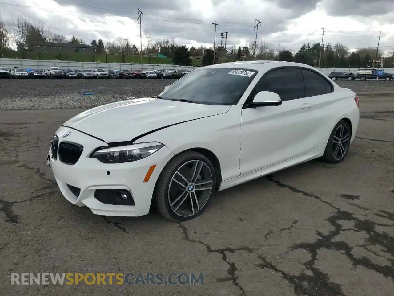 1 Фотография поврежденного автомобиля WBA2J1C0XL7E47759 BMW 2 SERIES 2020