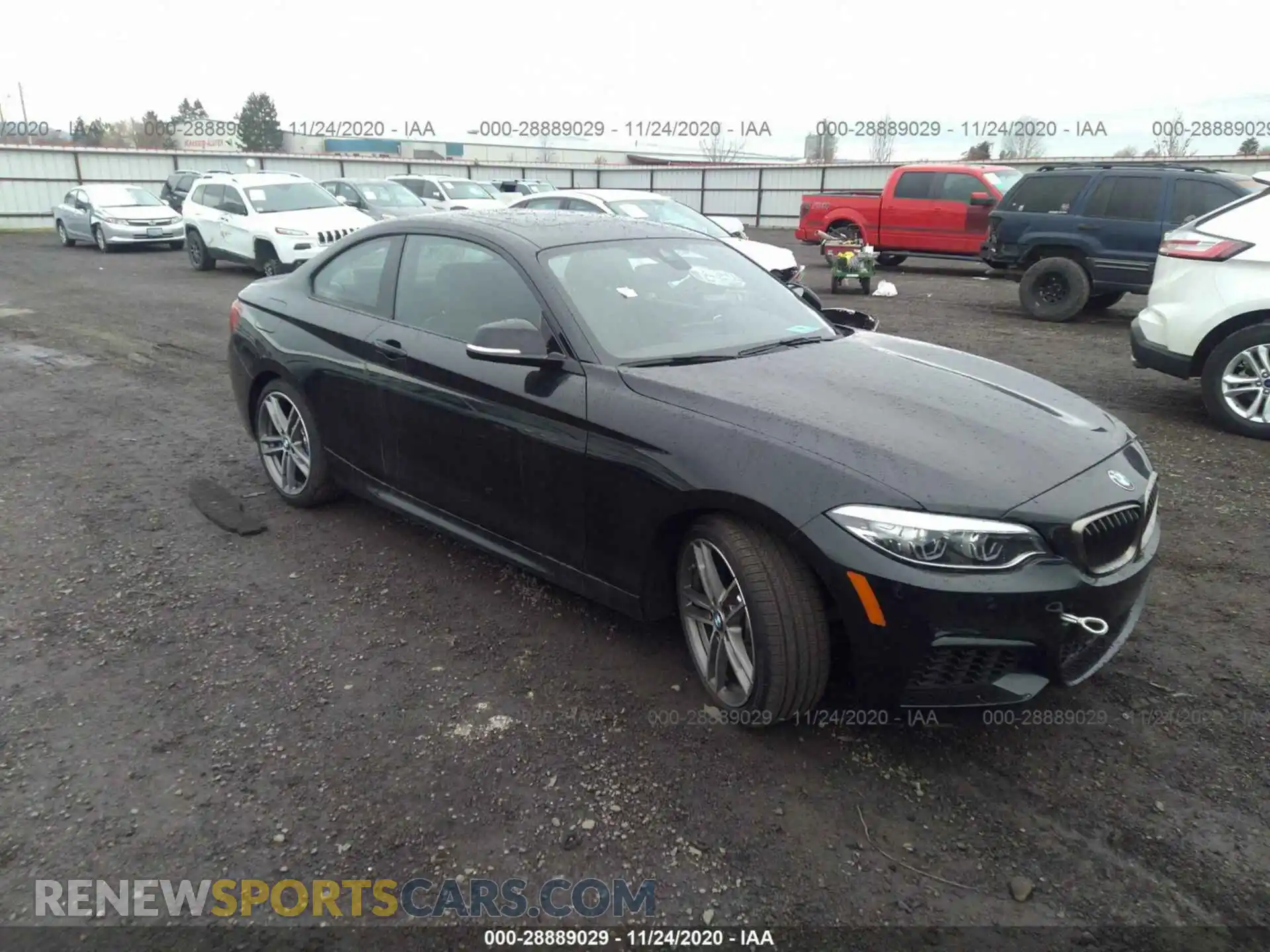 1 Photograph of a damaged car WBA2J7C03L7F39394 BMW 2 SERIES 2020