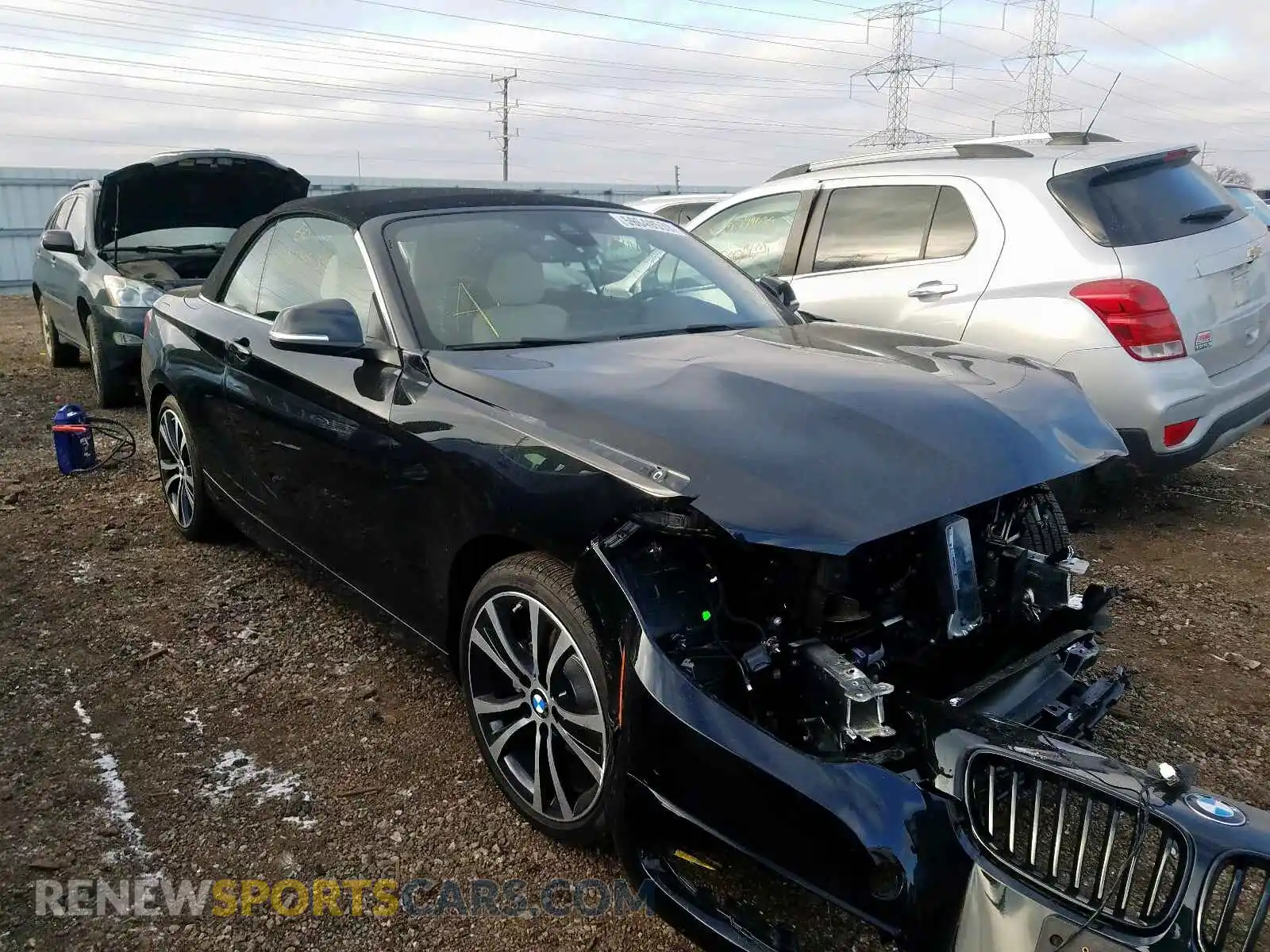 1 Photograph of a damaged car WBA2K1C00L7D74298 BMW 2 SERIES 2020