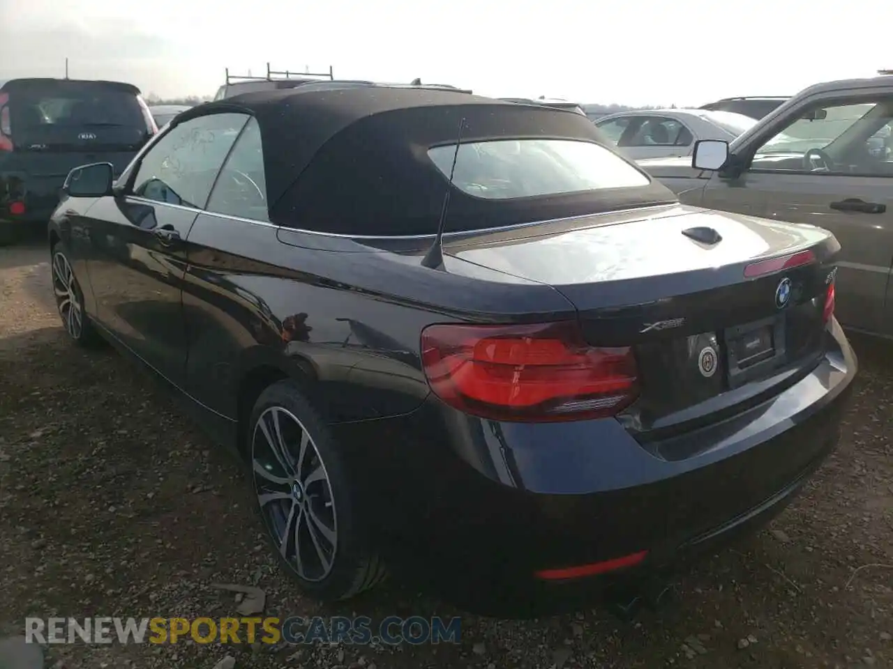 3 Photograph of a damaged car WBA2K1C00L7E57052 BMW 2 SERIES 2020
