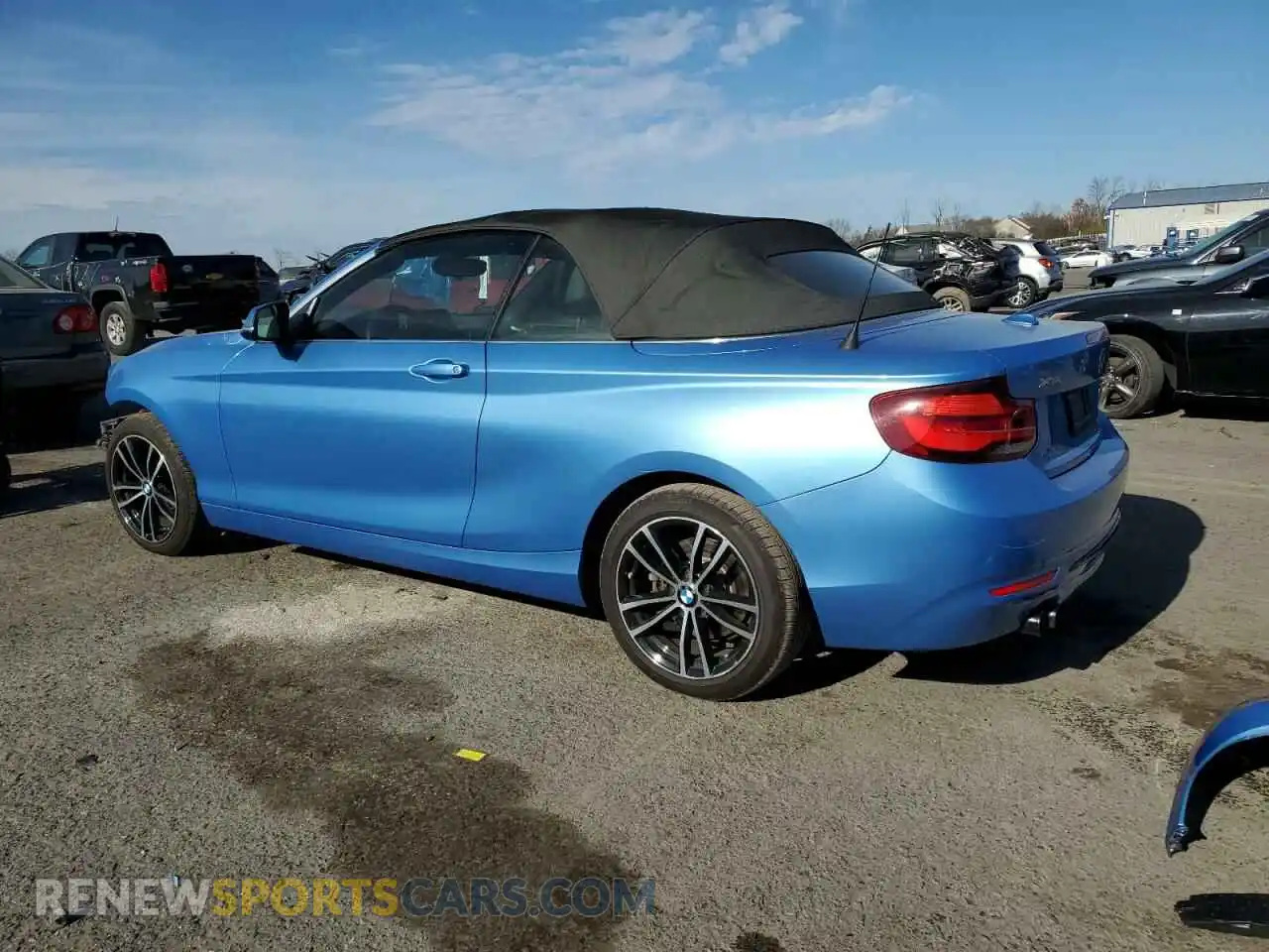 2 Photograph of a damaged car WBA2K1C01L7D97038 BMW 2 SERIES 2020