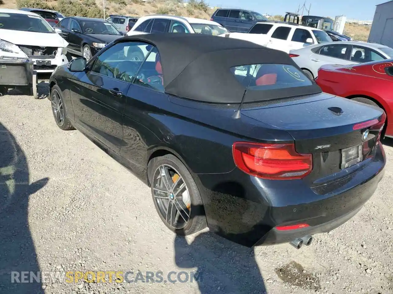 3 Photograph of a damaged car WBA2K1C01L7F71576 BMW 2 SERIES 2020