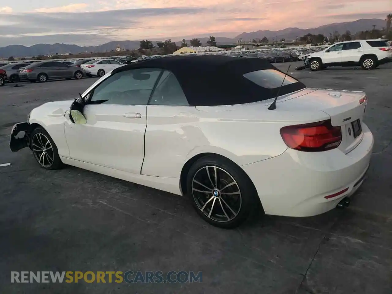 2 Photograph of a damaged car WBA2K1C01L7F99510 BMW 2 SERIES 2020