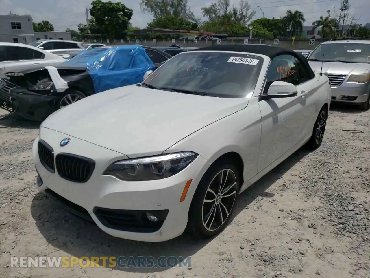 2 Photograph of a damaged car WBA2K1C02L7F99502 BMW 2 SERIES 2020