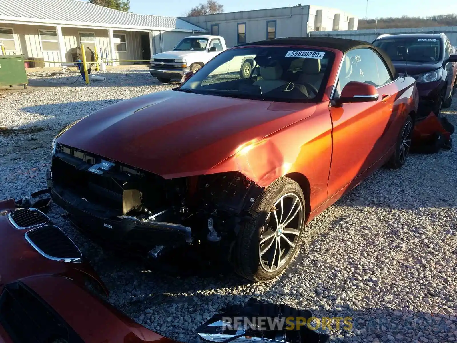 2 Photograph of a damaged car WBA2K1C04L7E67888 BMW 2 SERIES 2020
