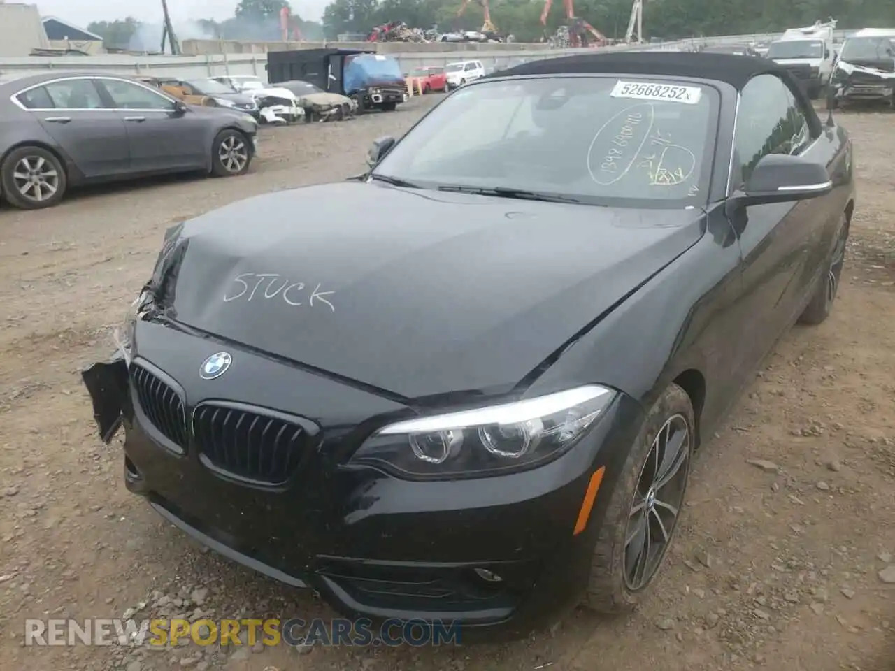 2 Photograph of a damaged car WBA2K1C04L7G00617 BMW 2 SERIES 2020