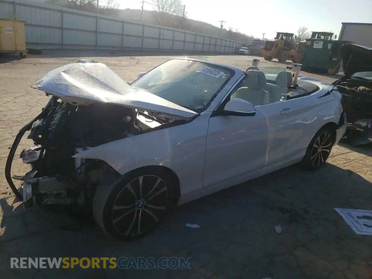 1 Photograph of a damaged car WBA2K1C05L7E04749 BMW 2 SERIES 2020