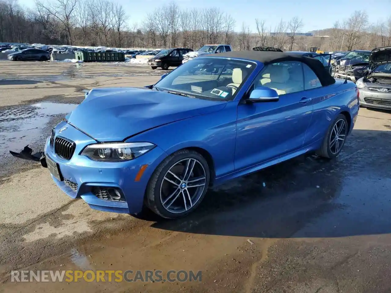 1 Photograph of a damaged car WBA2K1C08L7E75847 BMW 2 SERIES 2020