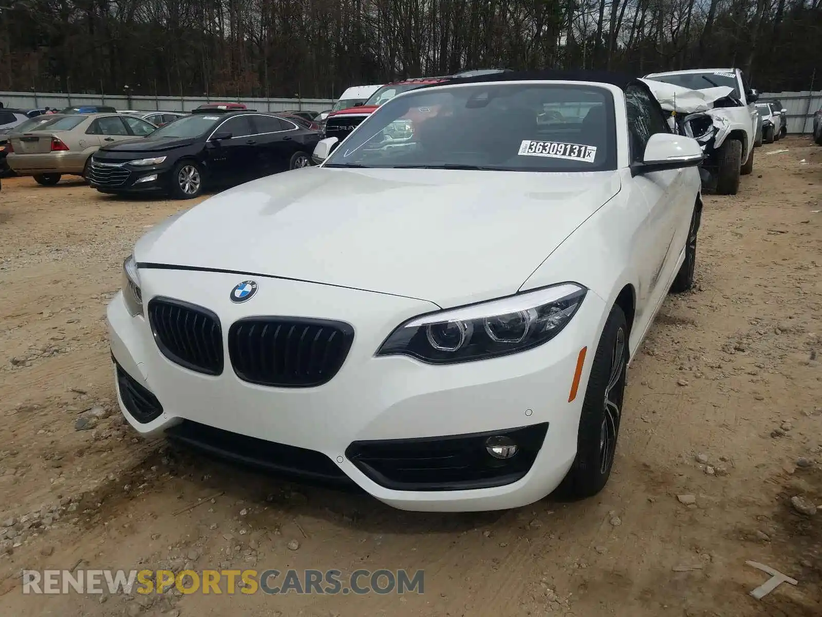2 Photograph of a damaged car WBA2K1C08L7G09501 BMW 2 SERIES 2020