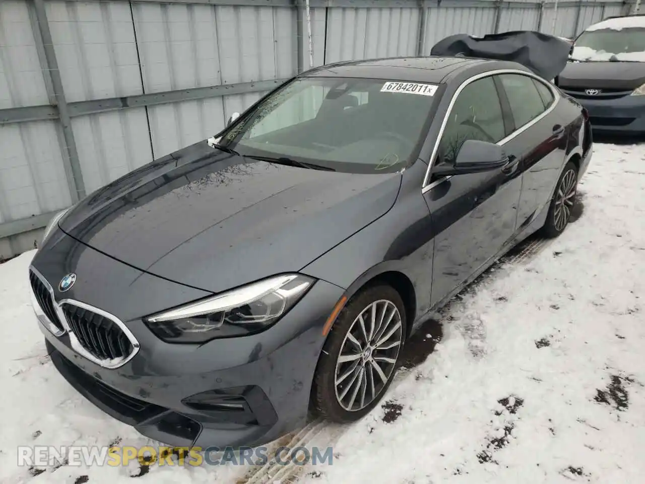 2 Photograph of a damaged car WBA73AK00L7F59410 BMW 2 SERIES 2020