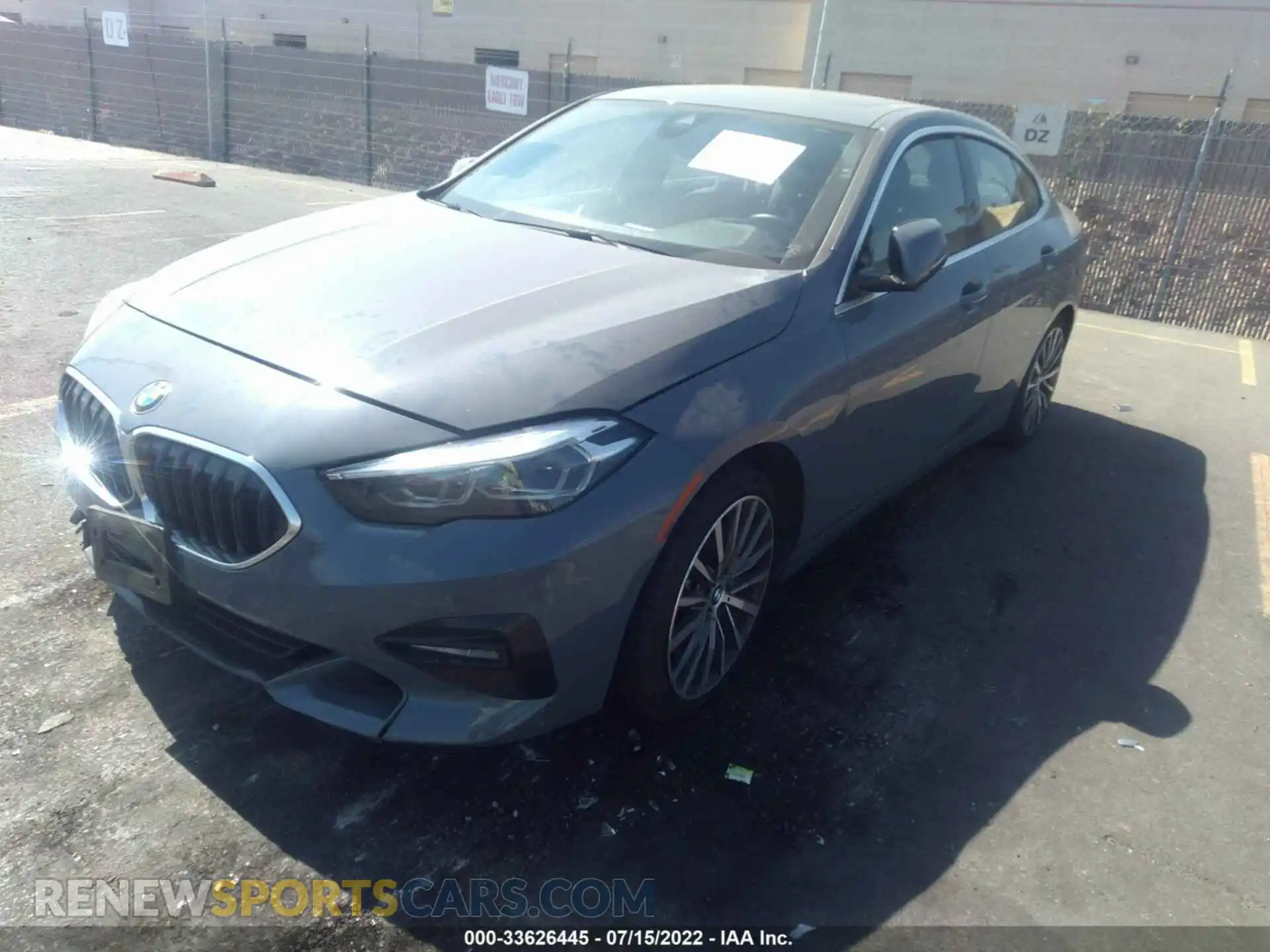 2 Photograph of a damaged car WBA73AK01L7F94344 BMW 2 SERIES 2020
