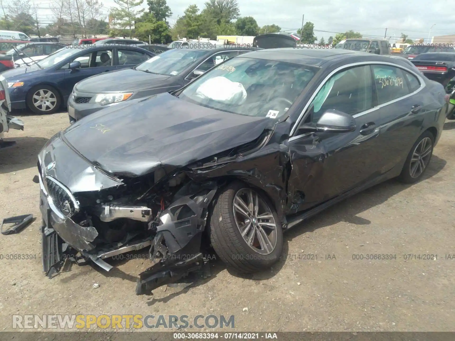 2 Photograph of a damaged car WBA73AK04L7G08737 BMW 2 SERIES 2020