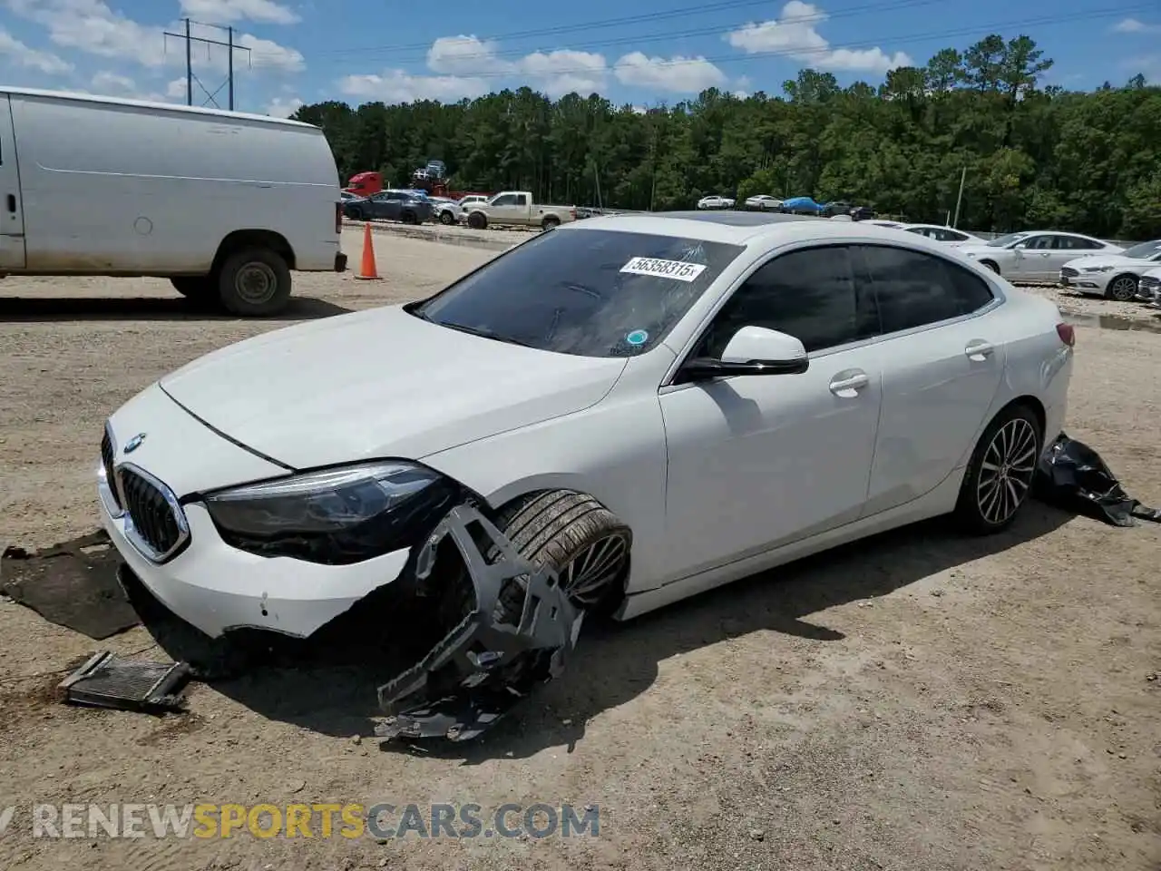 1 Photograph of a damaged car WBA73AK06L7F54549 BMW 2 SERIES 2020