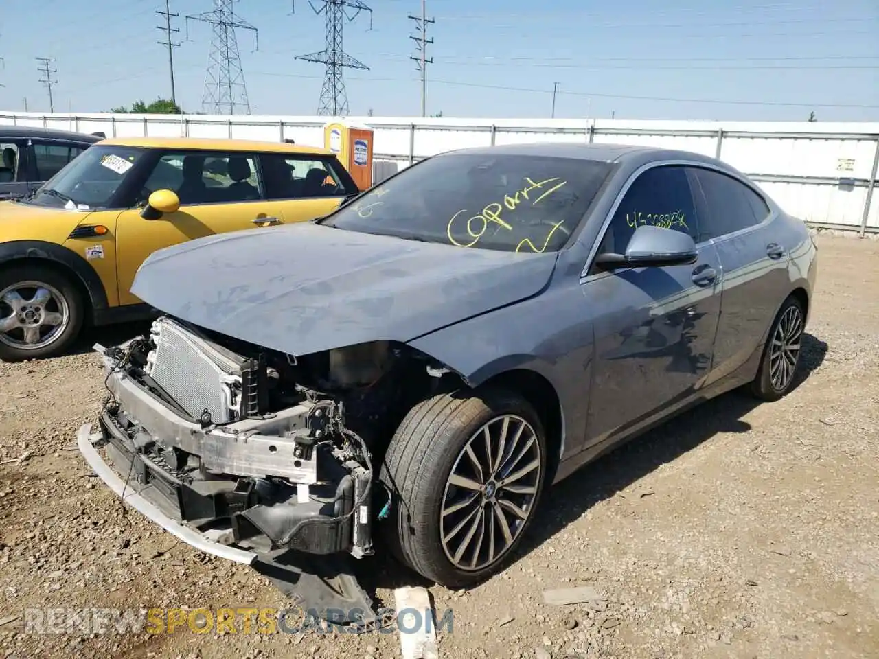 2 Photograph of a damaged car WBA73AK07L7F96499 BMW 2 SERIES 2020