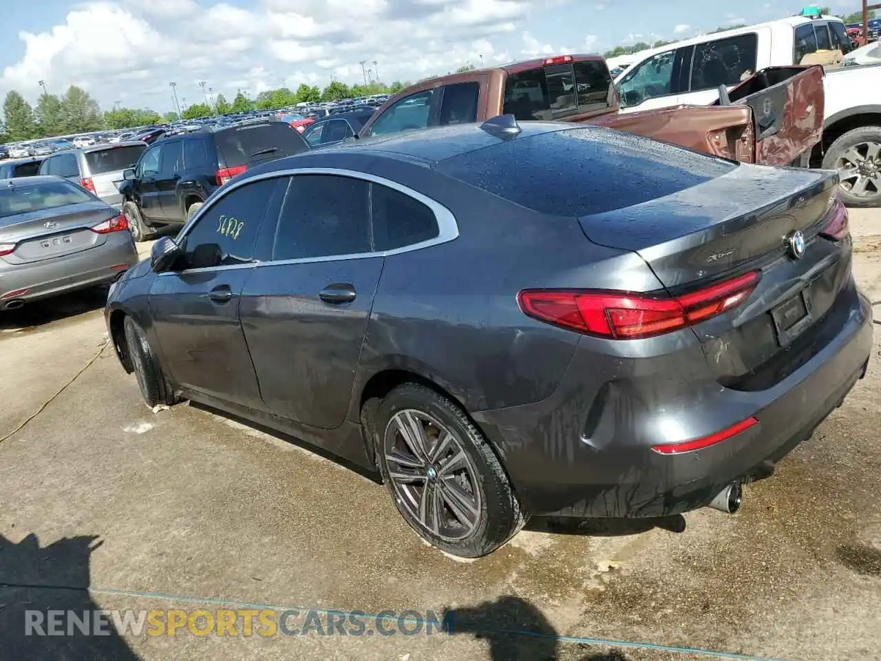 2 Photograph of a damaged car WBA73AK07L7G10305 BMW 2 SERIES 2020