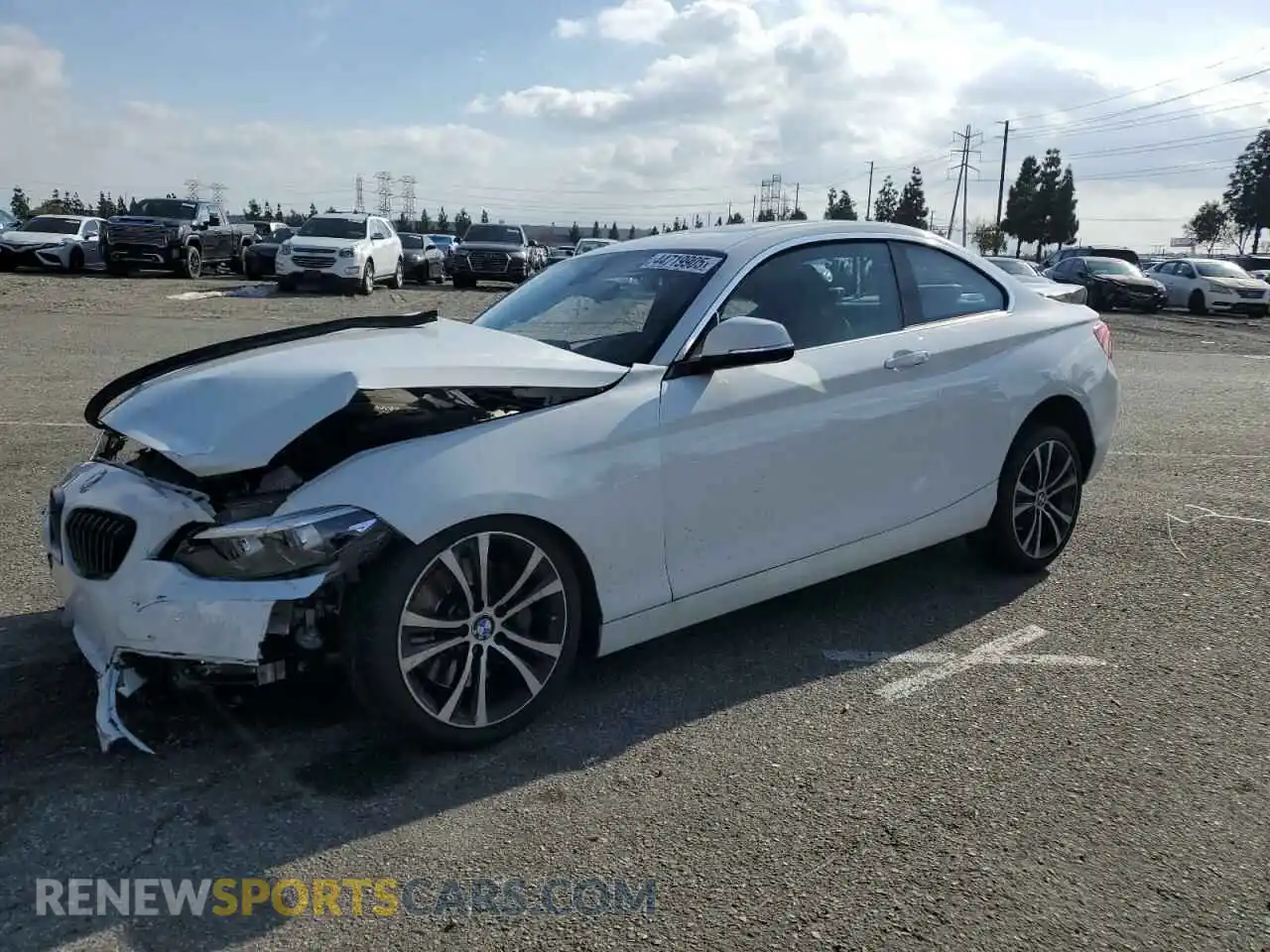1 Photograph of a damaged car WBA2J1C04M7G50843 BMW 2 SERIES 2021