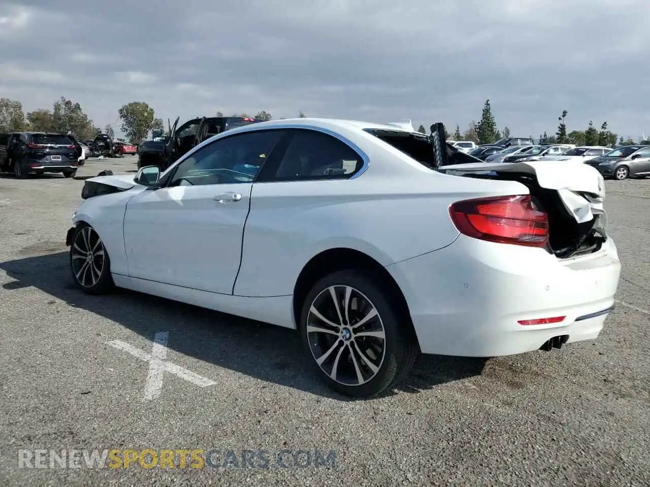 2 Photograph of a damaged car WBA2J1C04M7G50843 BMW 2 SERIES 2021