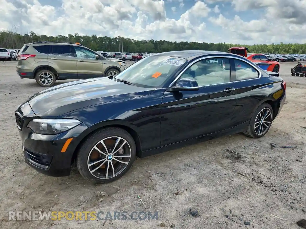 1 Photograph of a damaged car WBA2J1C07M7J35199 BMW 2 SERIES 2021
