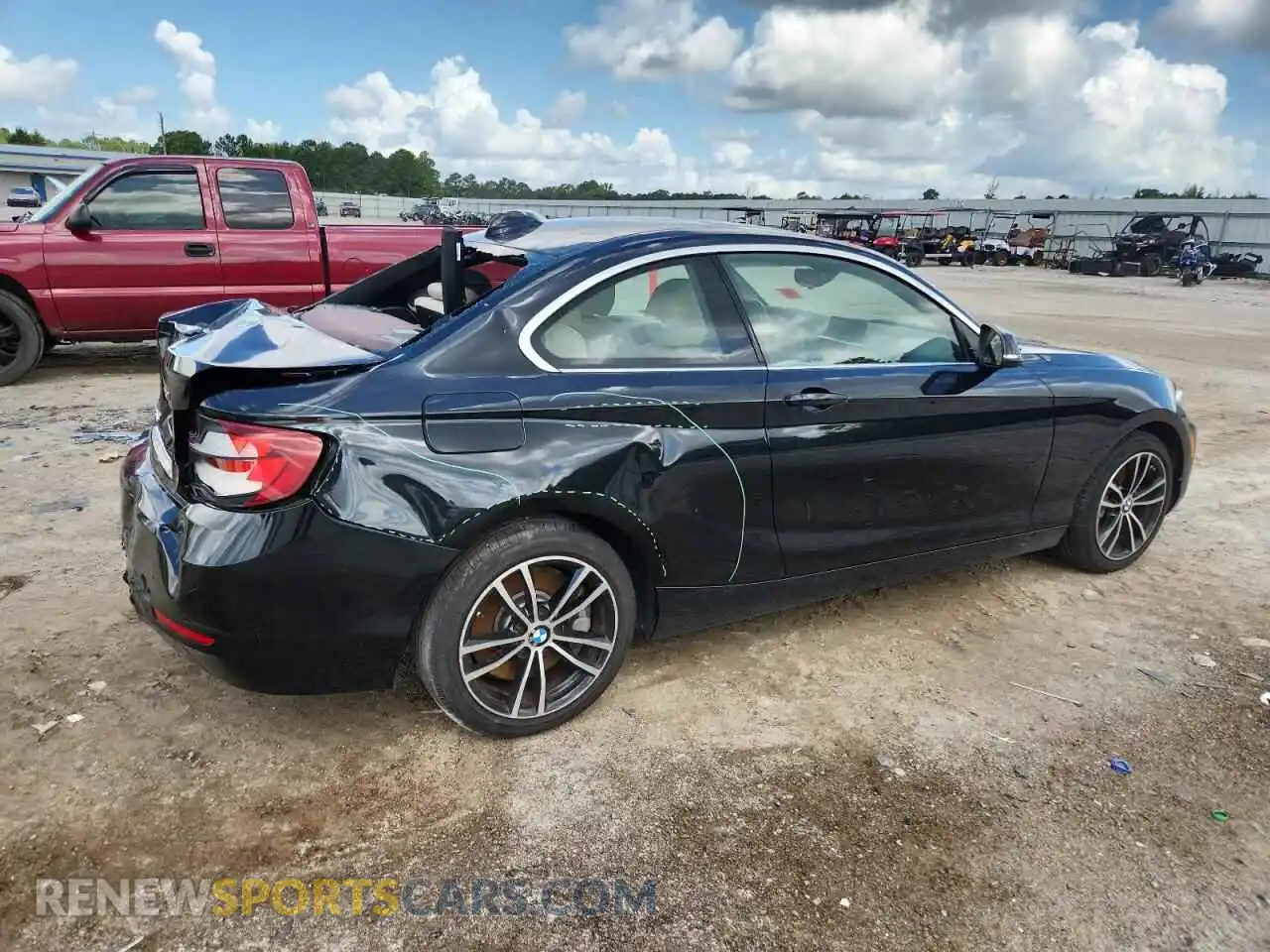 3 Photograph of a damaged car WBA2J1C07M7J35199 BMW 2 SERIES 2021