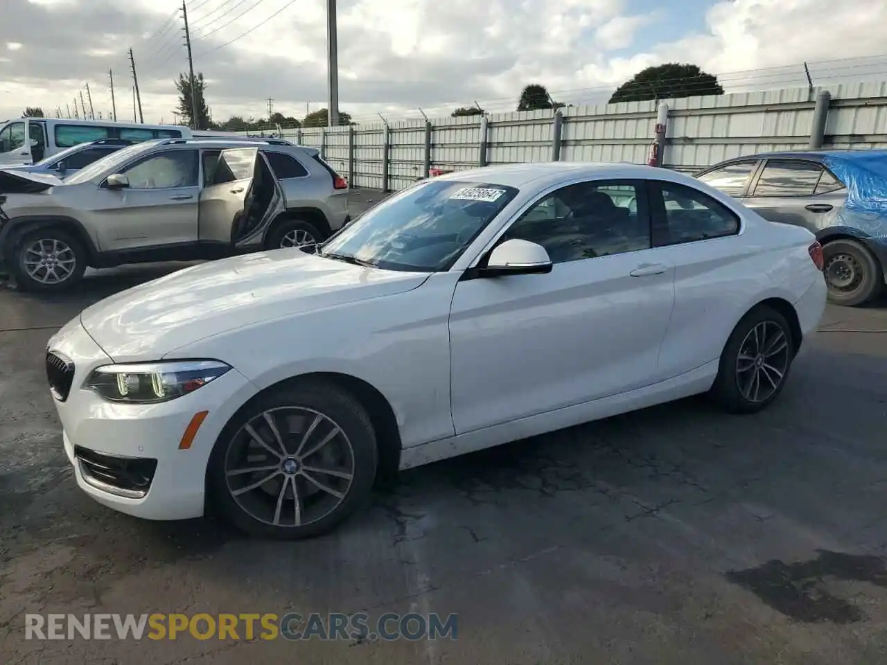 1 Photograph of a damaged car WBA2J1C08M7H18416 BMW 2 SERIES 2021