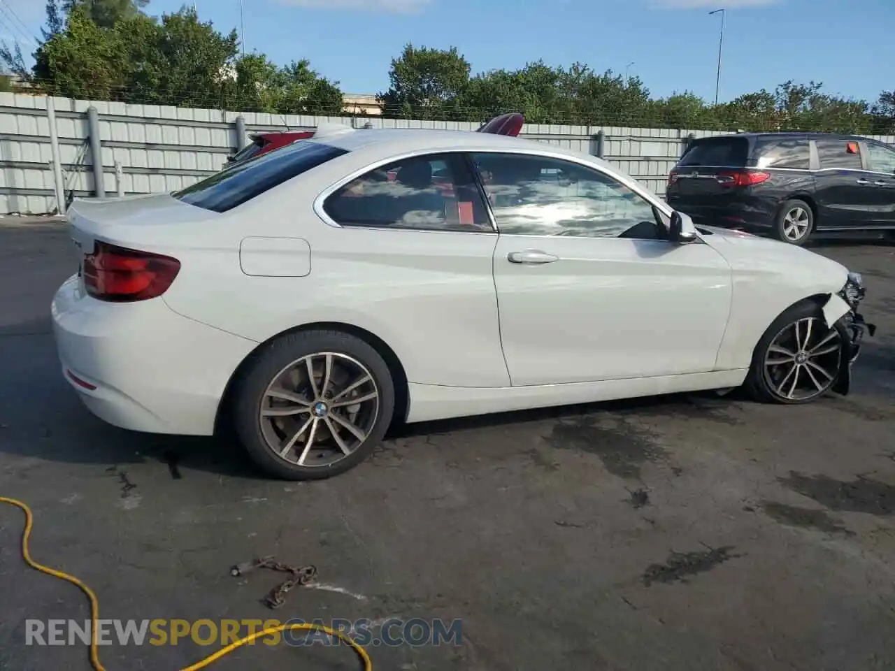 3 Photograph of a damaged car WBA2J1C08M7H18416 BMW 2 SERIES 2021
