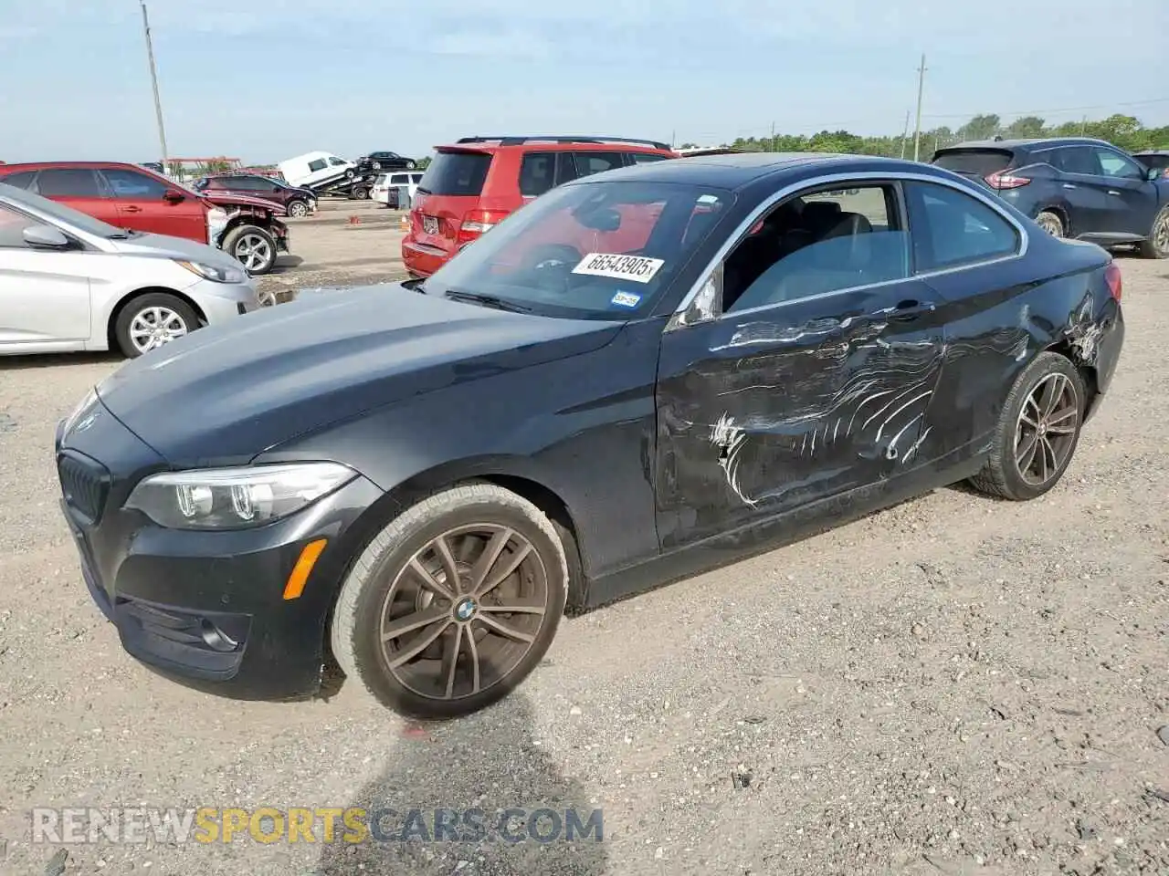 1 Photograph of a damaged car WBA2J1C09M7J09350 BMW 2 SERIES 2021