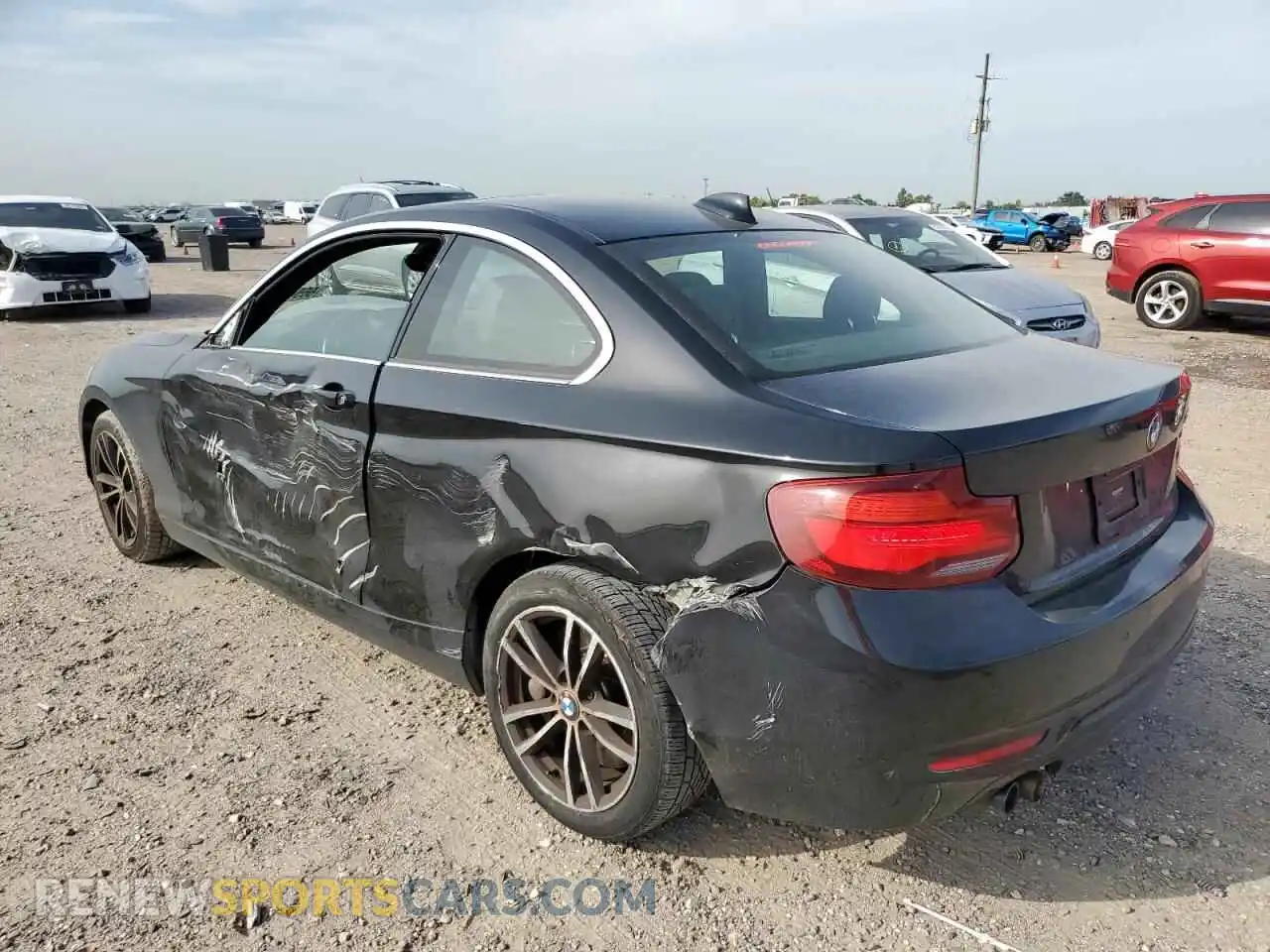 2 Photograph of a damaged car WBA2J1C09M7J09350 BMW 2 SERIES 2021