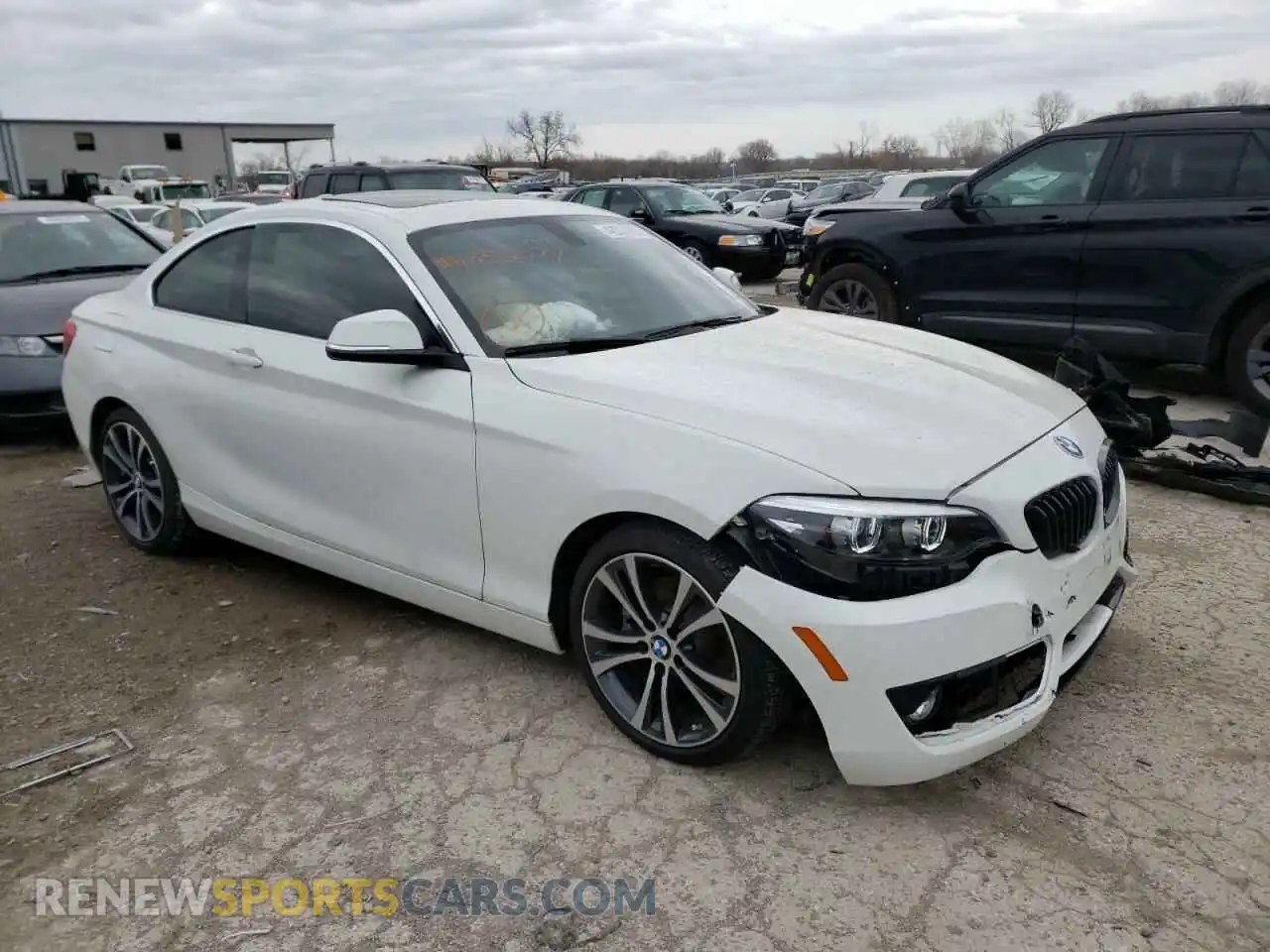 1 Photograph of a damaged car WBA2J3C50JVA52277 BMW 2 SERIES 2021