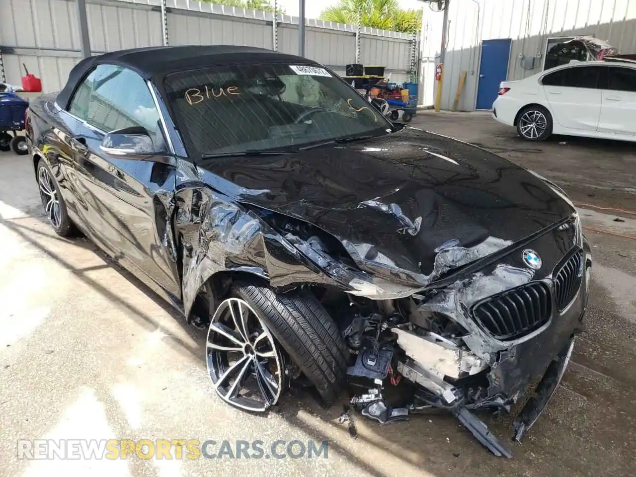 1 Photograph of a damaged car WBA2M7C04M7J10450 BMW 2 SERIES 2021