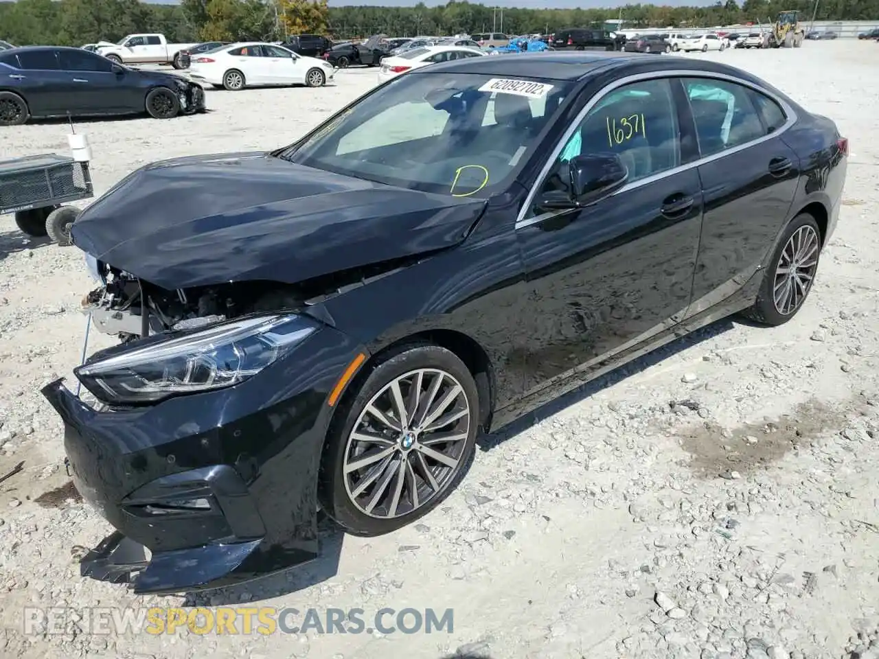 2 Photograph of a damaged car WBA53AK00M7J28295 BMW 2 SERIES 2021