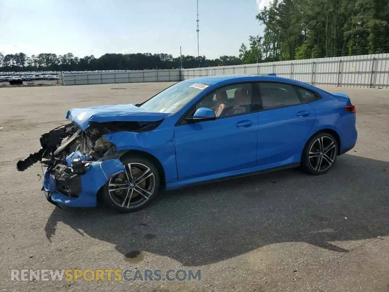 1 Photograph of a damaged car WBA53AK00M7J43699 BMW 2 SERIES 2021