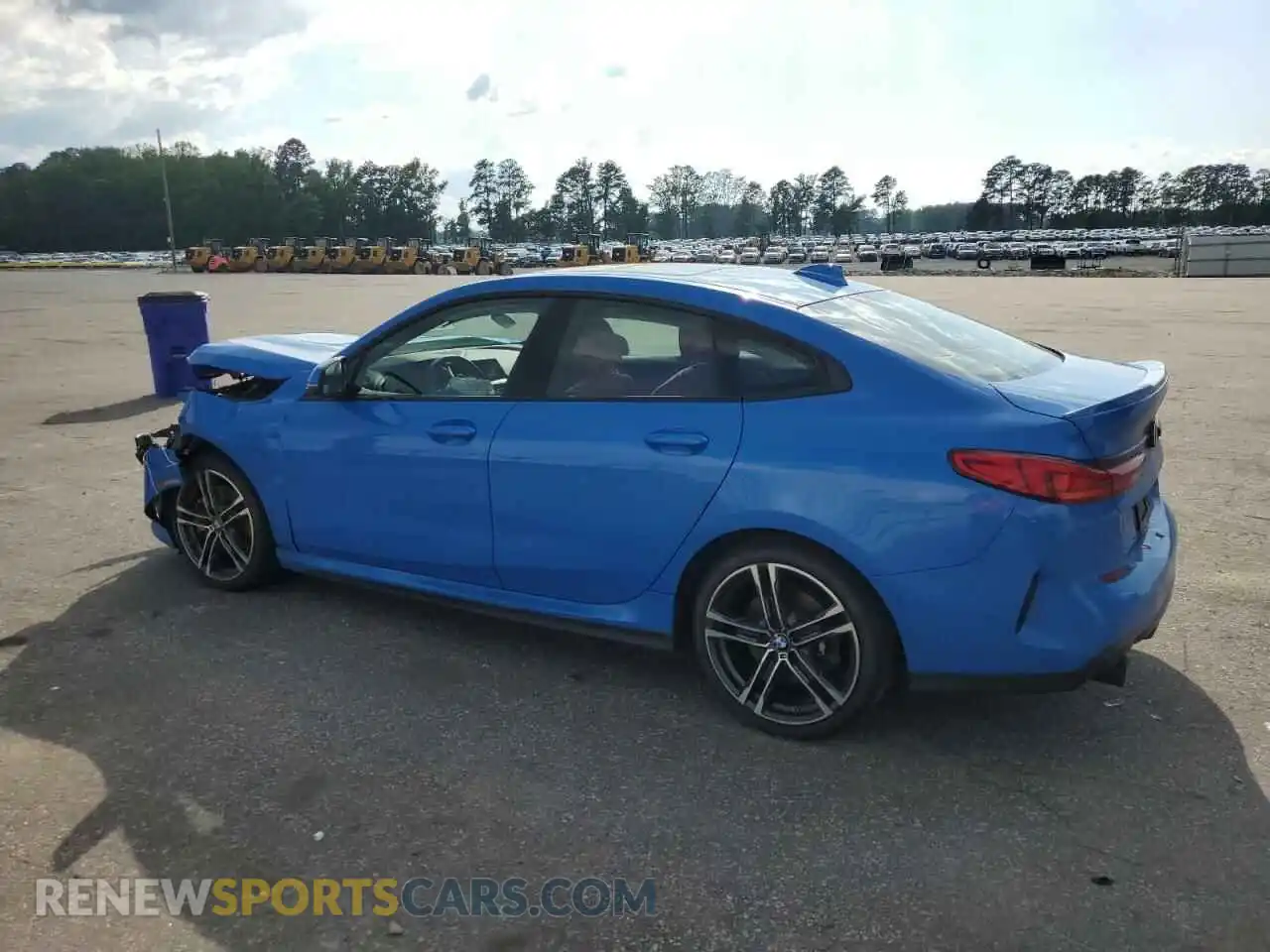 2 Photograph of a damaged car WBA53AK00M7J43699 BMW 2 SERIES 2021
