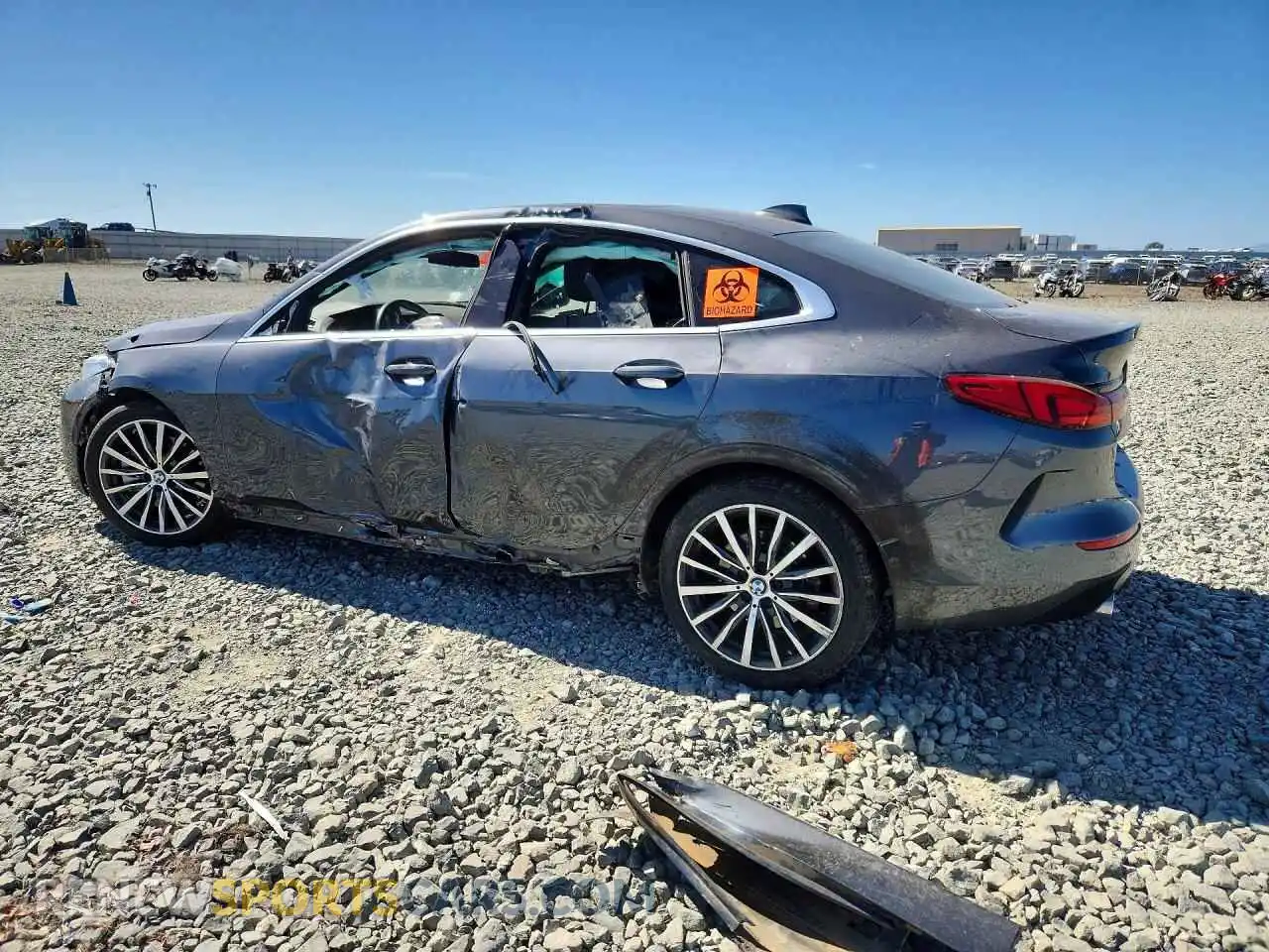 2 fotografías del automóvil dañado WBA53AK01M7H33896 BMW 2 SERIES 2021