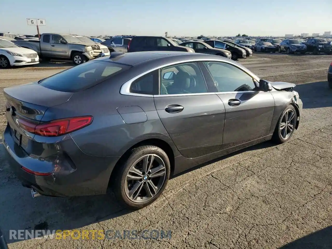 3 Photograph of a damaged car WBA53AK01M7H40752 BMW 2 SERIES 2021