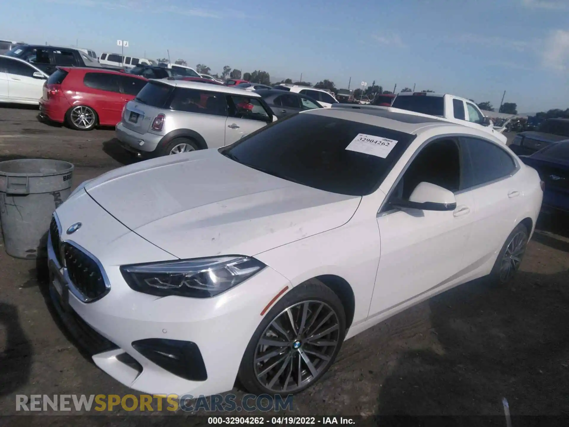 2 fotografías del automóvil dañado WBA53AK02M7H60167 BMW 2 SERIES 2021