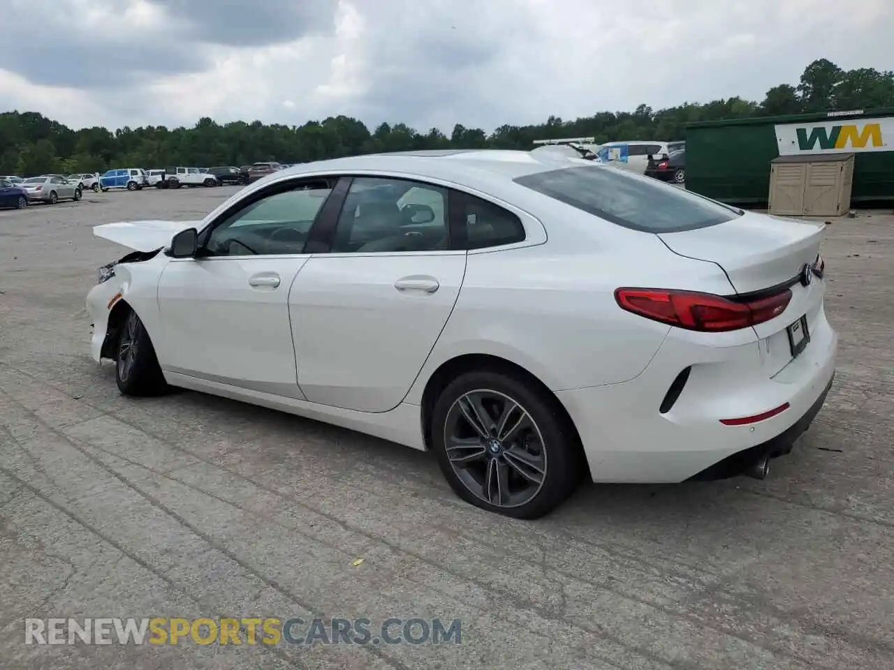 2 Photograph of a damaged car WBA53AK02M7H73386 BMW 2 SERIES 2021